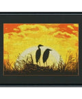 Z034 Storks Cross Stitch Kit from Golden Fleece