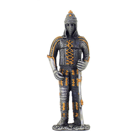 Hand-Painted Tin Soldier Figurine with Rifle, 11 cm, Made in Italy