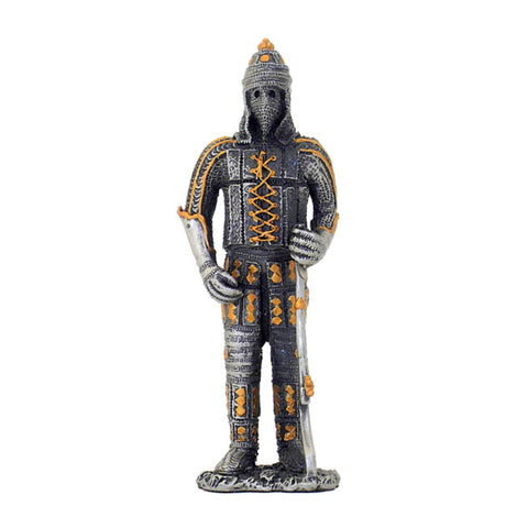 Hand-Painted Tin Soldier Figurine with Rifle, 11 cm, Made in Italy