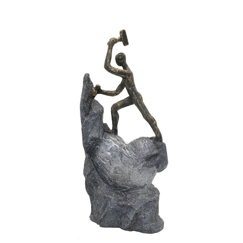Discovery of Love Bronze Resin Sculpture, 27cm Statue, Made in Italy, Gift