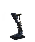 Italian Bronze Finish Altruism Statue, Handmade Resin Figurine, 23cm