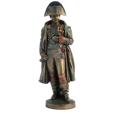 Napoleon Bonaparte Statue, 27cm Bronze-Finish Resin, Made in Italy