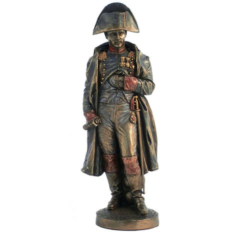 Napoleon Bonaparte Statue, 27cm Bronze-Finish Resin, Made in Italy
