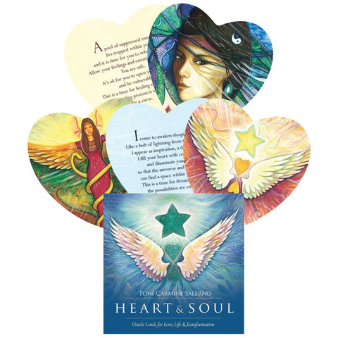 Heart and Soul Oracle cards Blue Angel