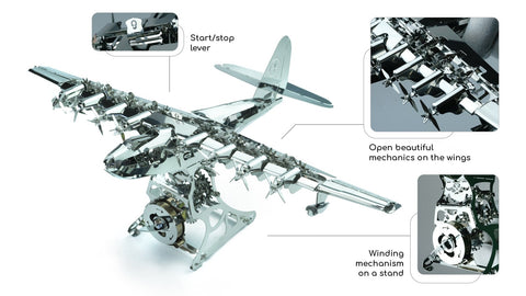 Heavenly Hercules H-4 Model Building Kit Time For Machine