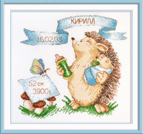 Hedgehog Sampler (boy) S915