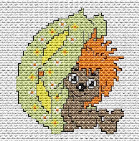 Hedgehog SB070 - Cross Stitch Kit by Luca-s