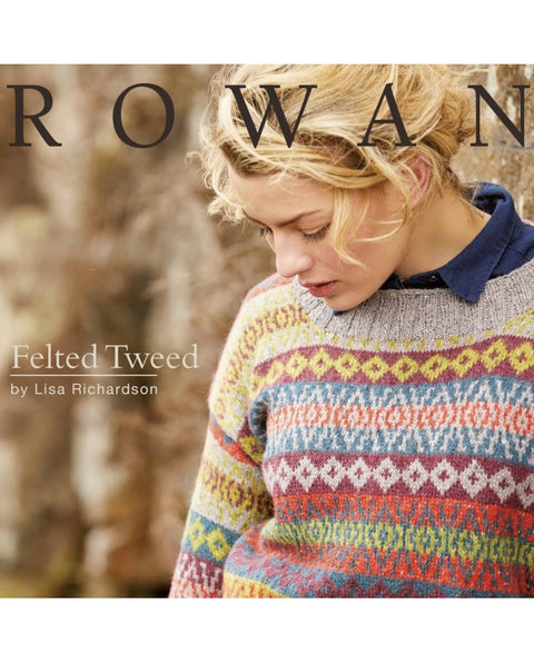 Rowan Felted Tweed Yarn – Heliotope 219 – DK Weight Merino Alpaca Tweed Knitting & Crochet Skein