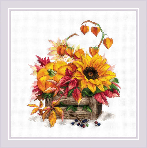 Hello Autumn. Cross Stitch kit by RIOLIS Ref. no.: 2006