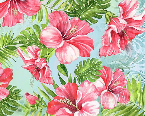 Hibiscus Paradise Diamond Painting Set CS2575