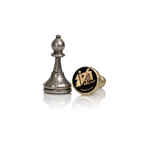 High quality METAL Chess Set with Brass Effect Chess Board