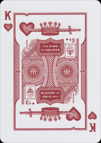 Theory11 High Victorian cards (Red)