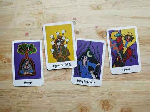 Hip Chick Tarot Cards Schiffer Publishing