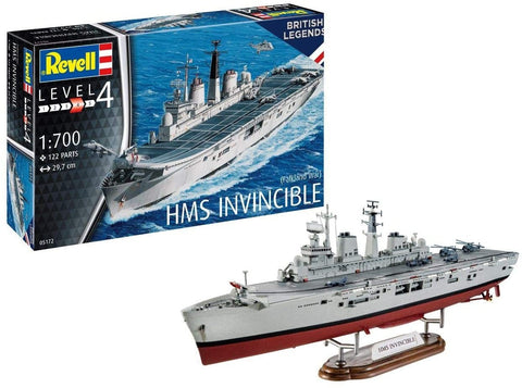 HMS Invincible (Falkland War) - Plastic Modelling Kit By Revell