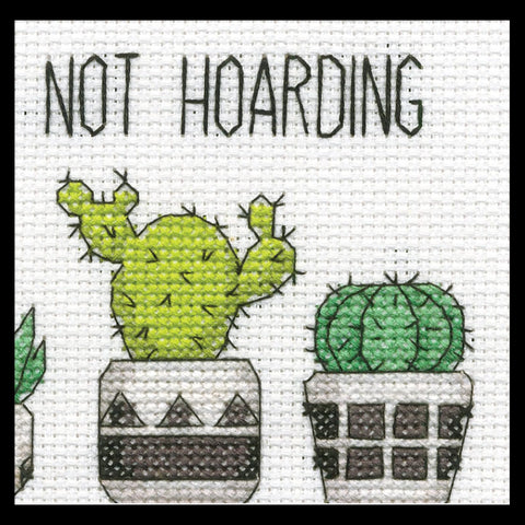 Hoarding Plants (15 cm) - Cross Stitch Kit by DIMENSIONS