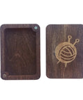 Wooden Knitting Marker Storage Box by Wizardi
