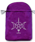 Sensual Wicca Satin Purple Bag