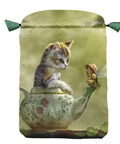 Fantasy Cats Satin Bag