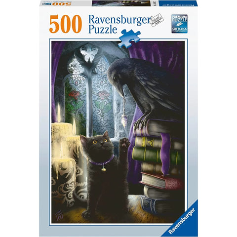 Ravensburger Jigsaw Puzzle: Black Cat and Raven