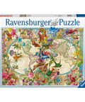 Ravensburger Jigsaw Puzzle: Flora & Fauna World Map