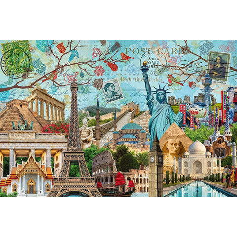 Ravensburger Jigsaw Puzzle: Big Cities Collage