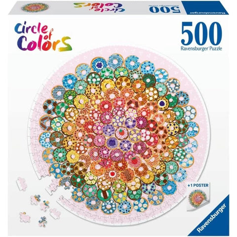 Ravensburger Jigsaw Puzzle: Circle of Colours / Doughnuts