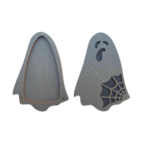 Wooden Scissors Case Ghost KF058/40 by Wizardi