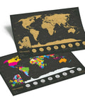 7 Wonders Scratch World Map