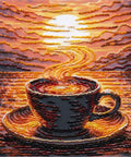 Bead Embroidery Kit Fragrant Coffee