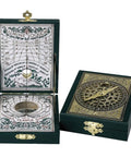 Sundial and Compass Kepler Brass H04