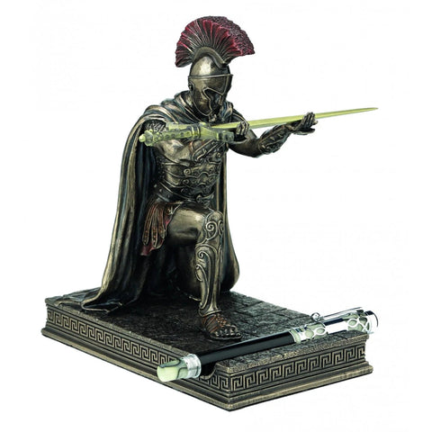 Roman general letter opener statue