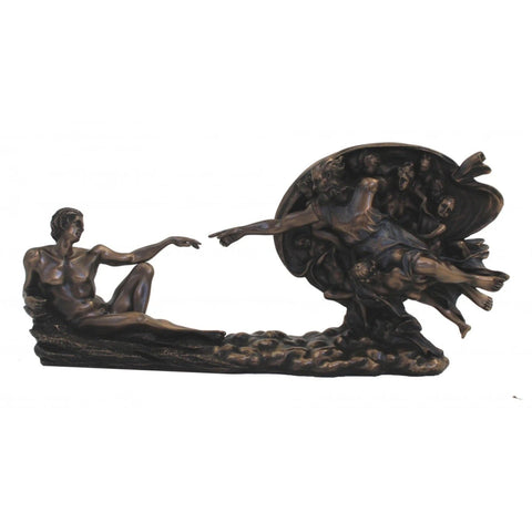 Creation of Adam statue