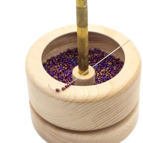 Nurge bead threading tool