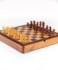 31x31cm Beautiful Magnetic Wooden Chess Set with Box Inside - Hobby.lt