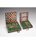 38x38CM MAGNETIC COMPLETE SET CHESS+CHECKER+BACKGAMMON SET - Hobby.lt
