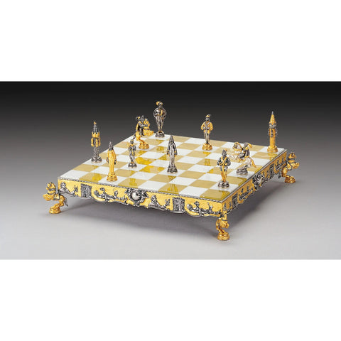 Gulliver and Lilliputians: Luxurious Chess Set