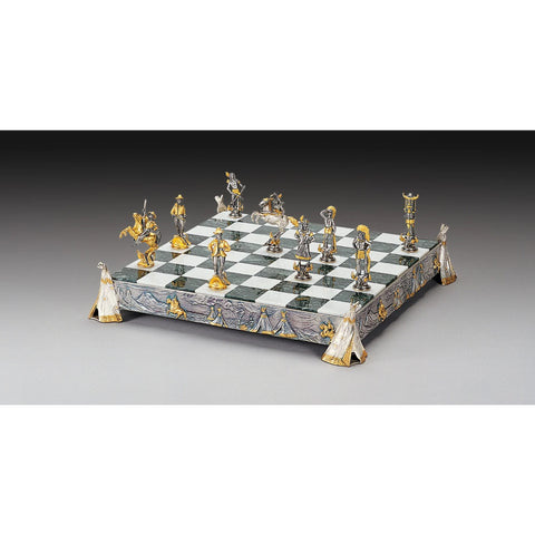 INDIANS VS COWBOYS: Luxurious Chess Set