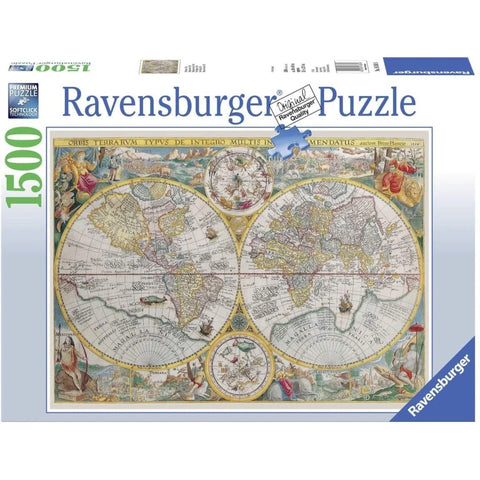 1500 Puzzle Historical Map - Hobby.lt