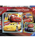 Puzzle 3 x 49 Colourful Speedster