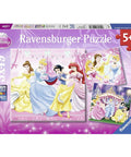 3 X 49 Puzzle Disney Princess - Hobby.lt