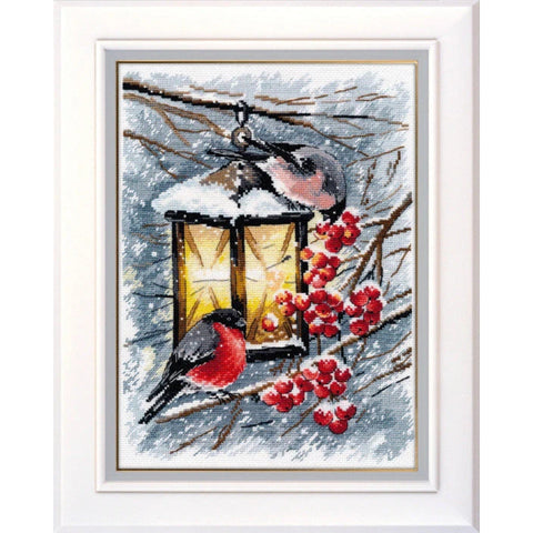 Christmas Light Cross Stitch Kit