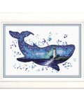 Whale Cross Stitch Kit