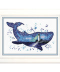 Whale Cross Stitch Kit