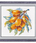 Amber Berries Cross Stitch Kit