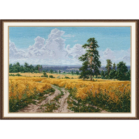 August Cross Stitch Kit