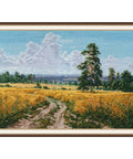 August Cross Stitch Kit