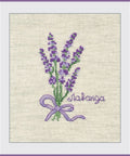 Lavender Cross Stitch Kit