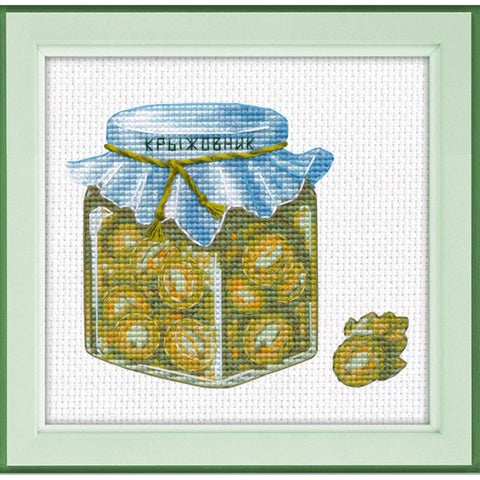 Gooseberry Jam Cross Stitch Kit