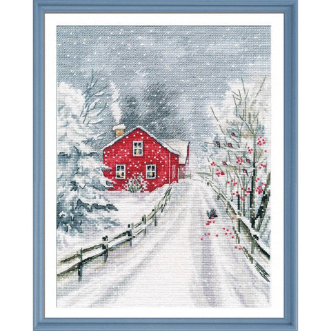 Winter Enchantress Cross Stitch Kit