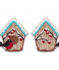 Christmas Birdhouse Cross Stitch Kit